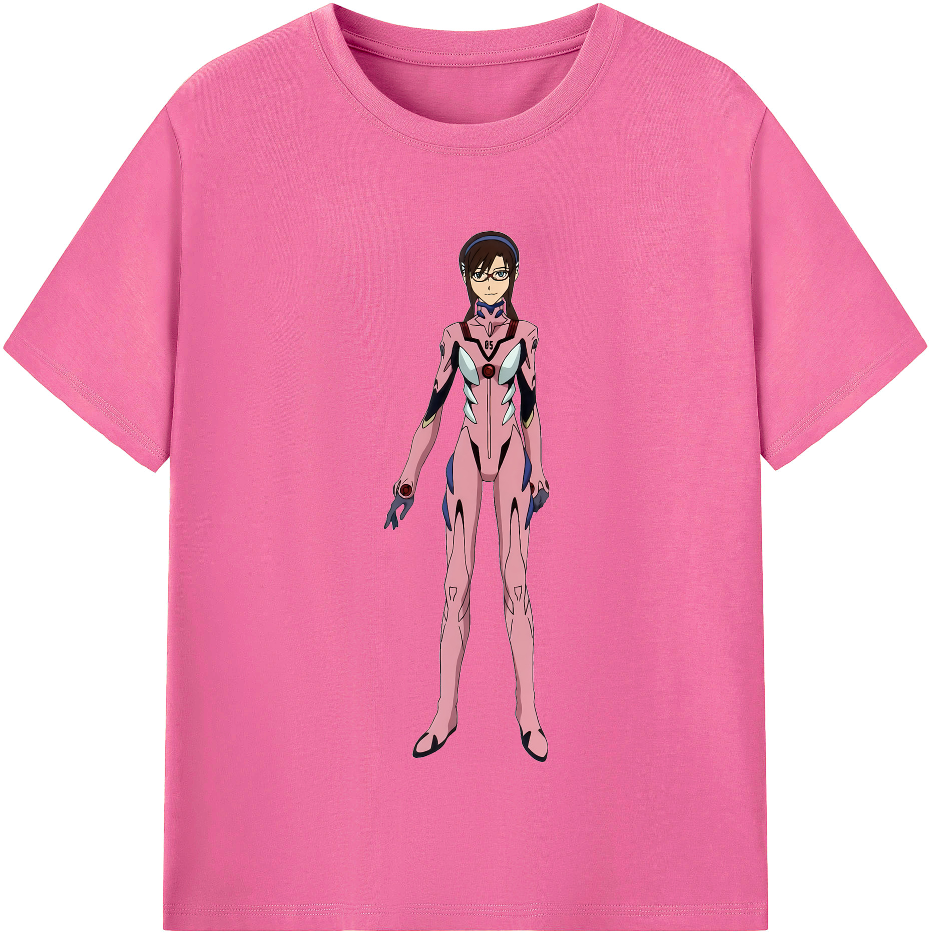 （画像用） EVA 新世紀エヴァンゲリオン レディースカジュアルプリントTシャツ（綿100％）